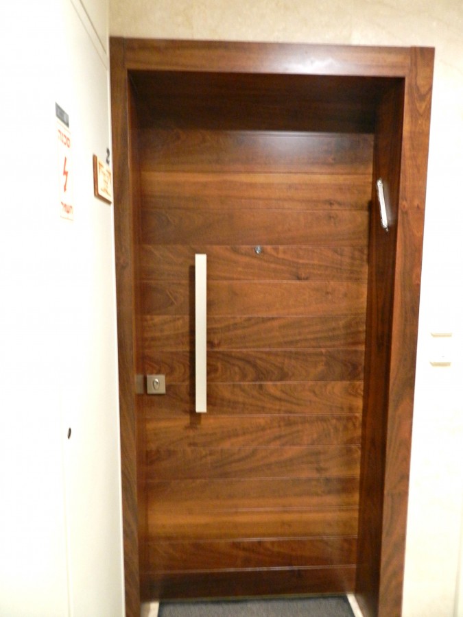 דלת כניסה מעוצבת, ציפוי דלת כניסה